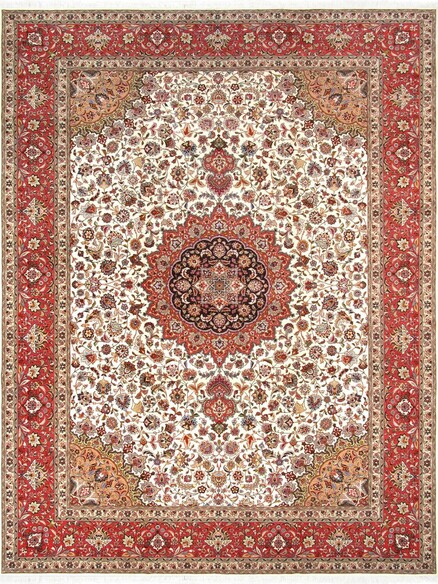 Pasargad Persian Tabriz 027191 Ivory